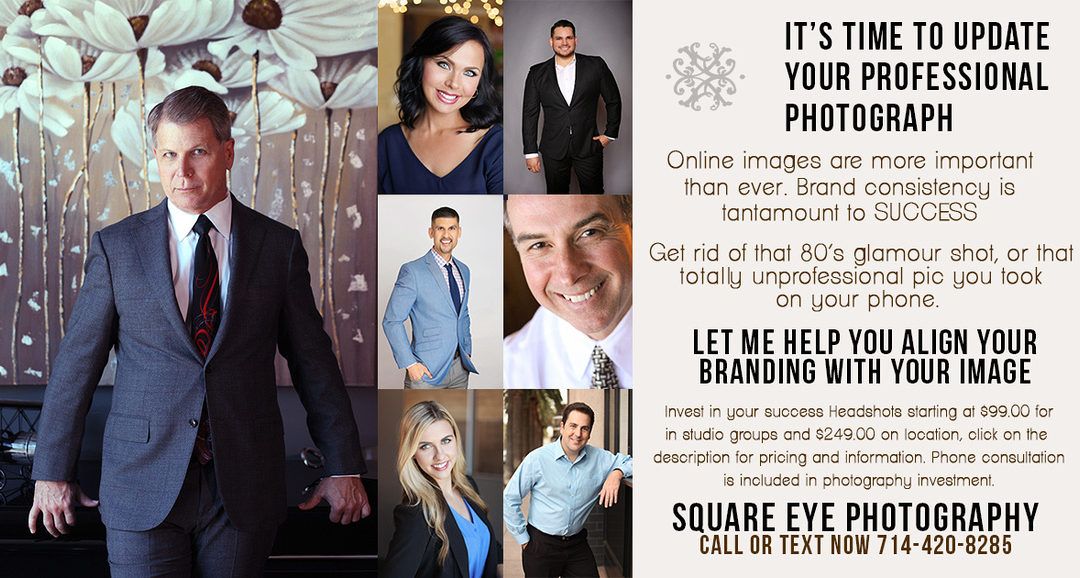 You Are The Face of Your Company’s Brand | Business Head Shots in Orange County | Portraits