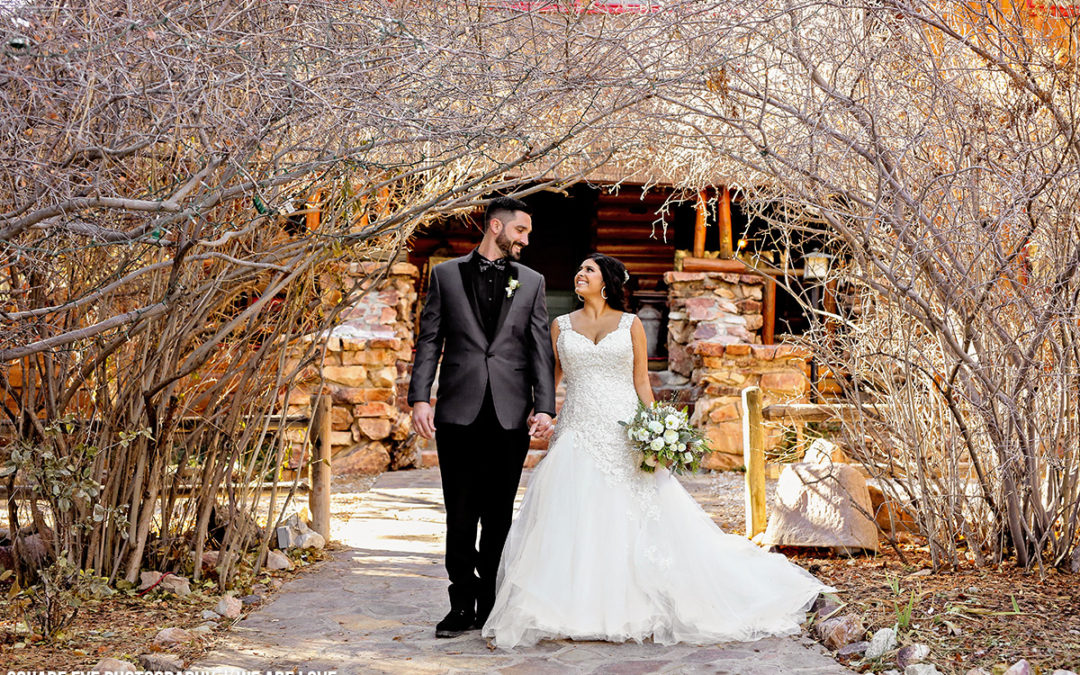 The Gorgeous Winter Wedding at Gold Mountain Manor in Big Bear | Jahaira and Jeremy