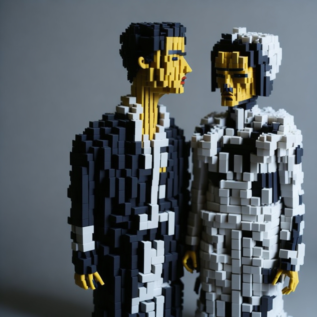 lego wedding couple themed wedding ai